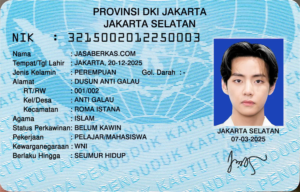 Kartu Tanda Penduduk (KTP)